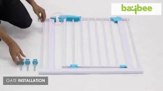 Baybee safety gate assembling video