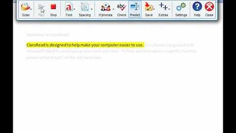 Introduction to ClaroRead