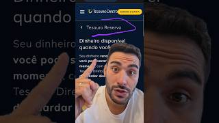 NOVO TITULO DO TESOURO DIRETO!! OPORTUNIDADE #tesouroreserva #tesourodireto #investimentos