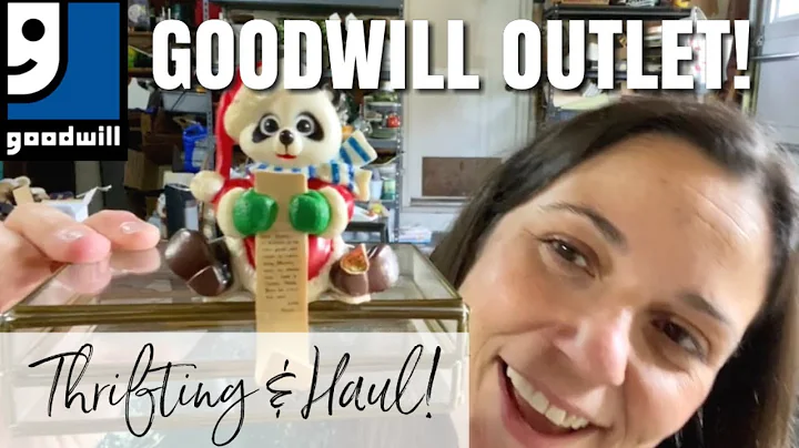 DIGGING FOR TREASURE! GOODWILL OUTLET BINS THRIFT WITH ME & HAUL! By the Pound Thrifting-Huge Haul!