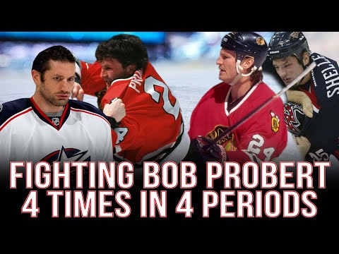 Former NHLer Fought The Legendary Bob Probert FOUR STRAIGHT PERIODS