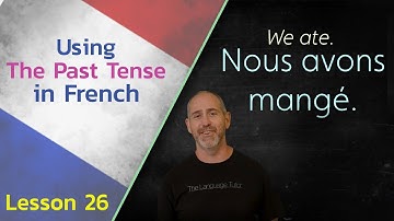 How to Use the Past Tense in French | The Language Tutor * Lesson 26 *