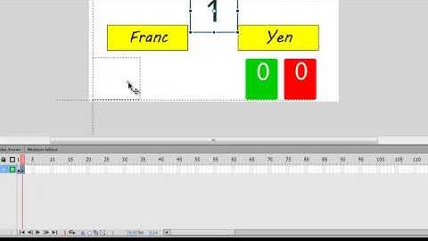 How to make an Interactive Quiz Game with scores/points and time - Adobe Flash AS2 Tutorial