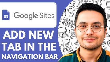 How to Add a New Tab in the Navigation Bar google Sites - 2025 (NEW METHOD)