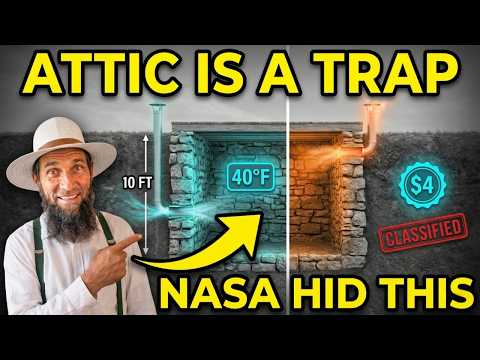 How The Amish Keep a Root Cellar at 40°F Year-Round... With ZERO Electricity