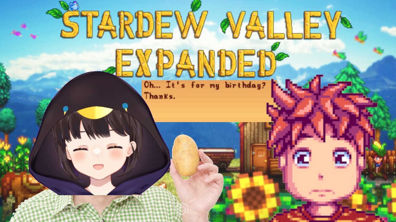Birthday Potatoes! Stardew Valley EXPANDED Mod part 3! YouTube
