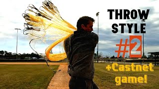 How to throw a BIG cast net! + Cast Net -GAME-