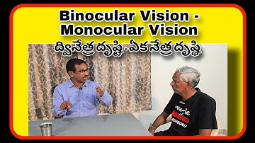 Binocular Vision and Monocular Vision
