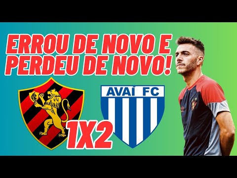 SPORT PERDE PARA O AVAÍ DE VIRADA COM DOIS JOGADORES A MENOS PELA SÉRIE B DO CAMPEONATO BRASILEIRO!