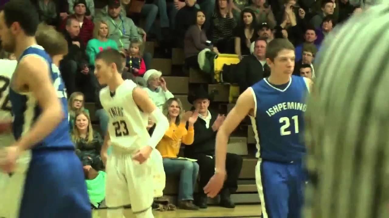 Negaunee vs. Ishpeming - 2016 Boys Basketball Highlights on STATE CHAMPS!