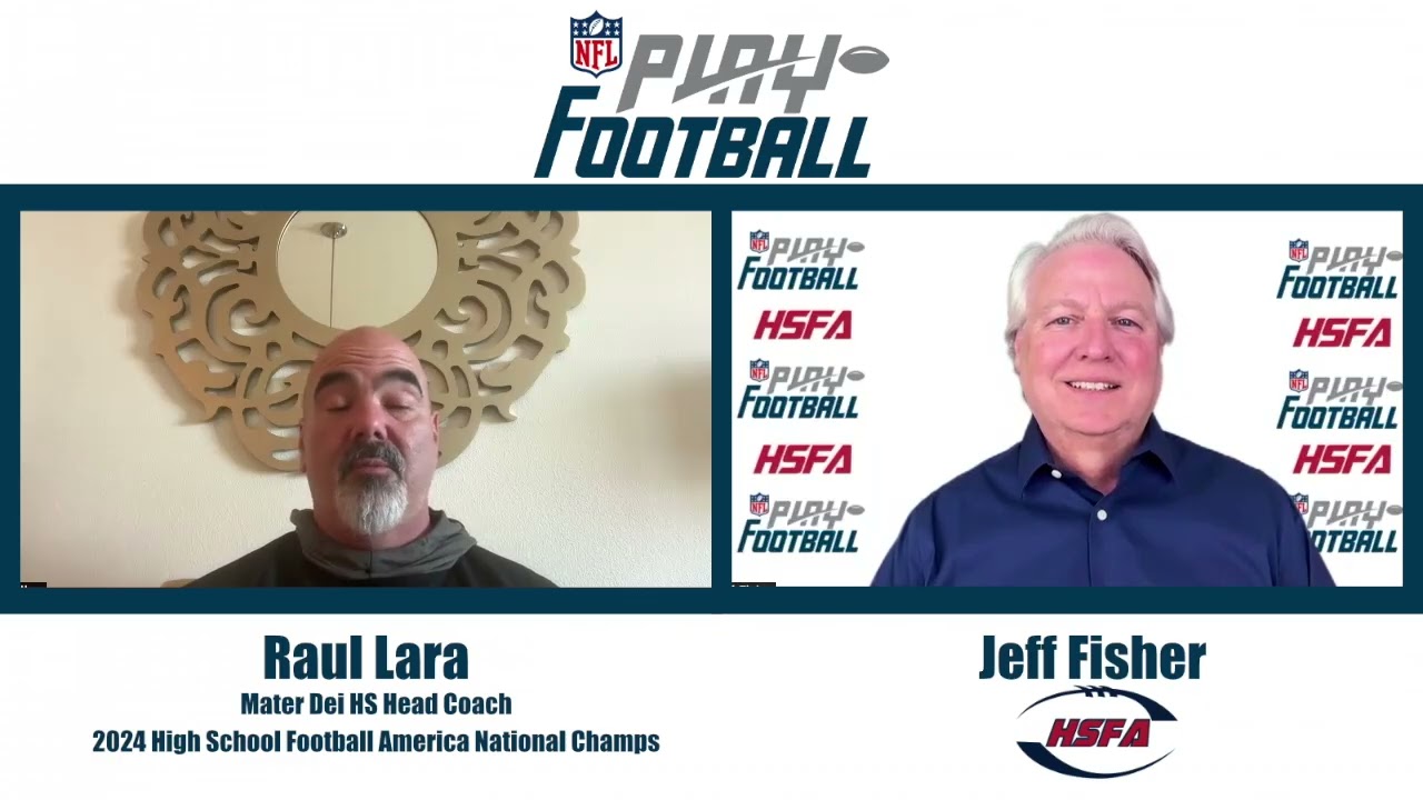 Raul Lara talks about Mater Dei's 2024 High School Football America national championship