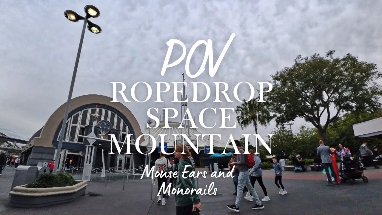 POV: Rope Dropping Space Mountain at Magic Kingdom 🚀 | Off-Property Guest & Full Queue Experience 