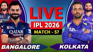 🔴 LIVE: RCB vs KKR, IPL 2026, Live Cricket Match Scores, Commentary, Bangalore vs Kolkata screenshot 2