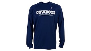 NFL Dallas Cowboys Performance Jersey LongSleeve Tee