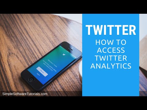 Vídeo: Com puc obtenir un any d'Analytics a Twitter?