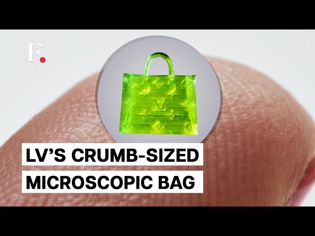 A Microscopic Louis Vuitton? Art Collective MSCHF Creates Bag