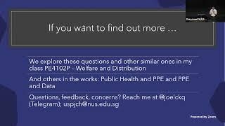 NUS Open House 2022 Masterclass | PPE-XDP: Utilitarianism as a Public Philosophy