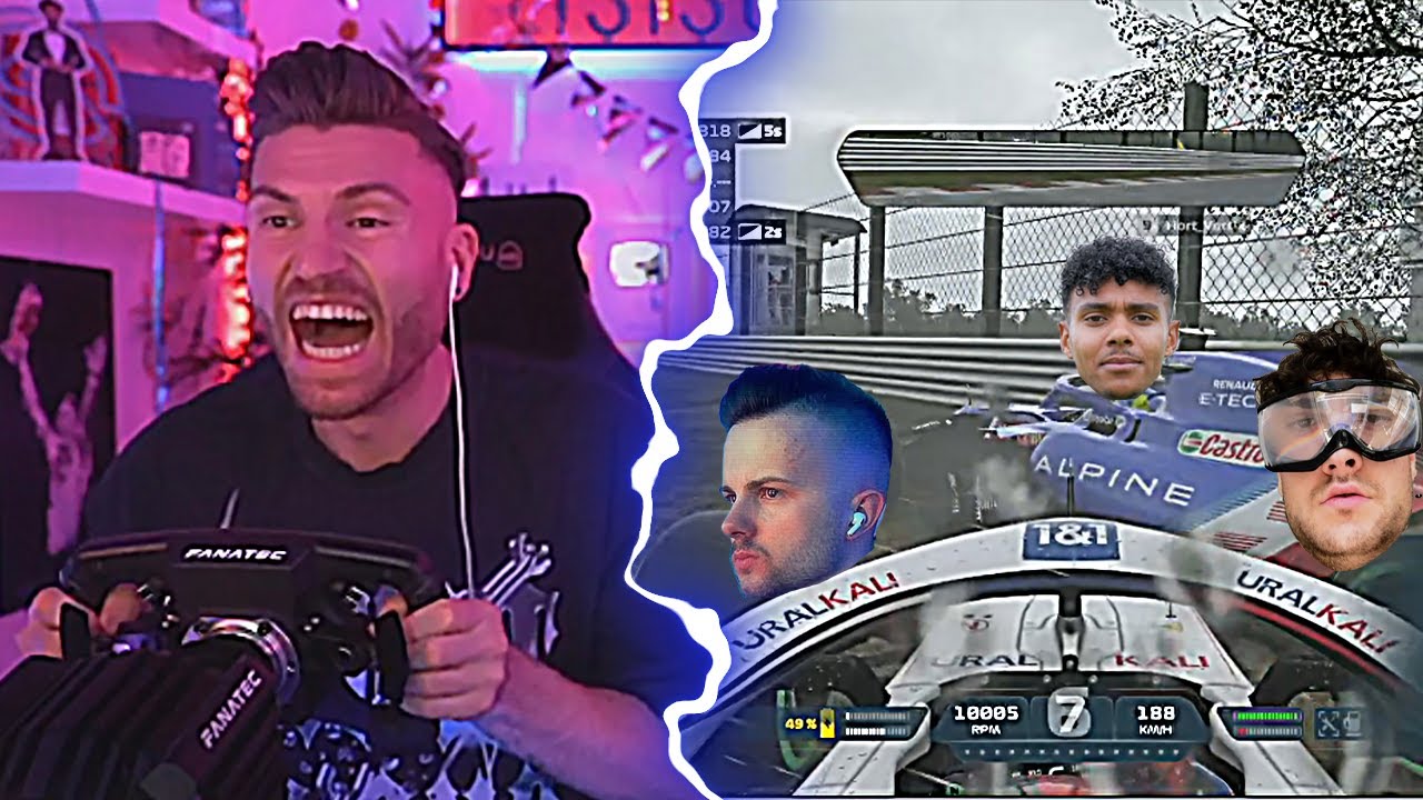 Der HEFTIGSTE LACHFLASH aller ZEITEN in F1 mit ELI, WILLI, BROSKI 🤣😂 Tisi Stream Highlights