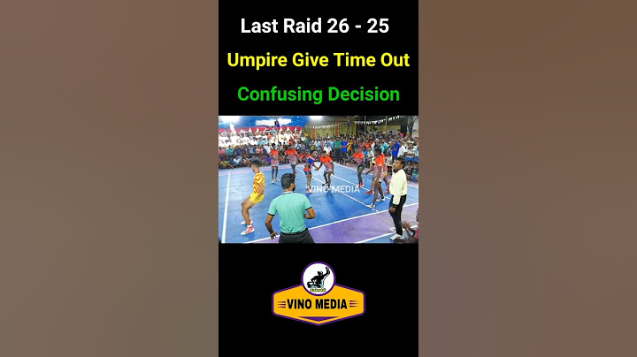 Last Raid 26-25 umpire confusing Decision #Kabaddi #pro_kabaddi #umpire #decision #vino_media