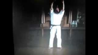 Mas Oyama Secret kata The Godhand   大山秘密カタ