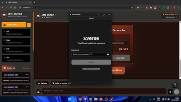 sBTC ChatBot - Video demo