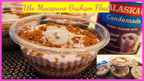 UBE MACAPUNO GRAHAM FLOAT RECIPE