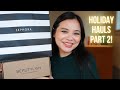 Sephora VIB &amp; Beautylish Hauls Part 2! Complexion, Fude Brushes &amp; Holiday Gifts!