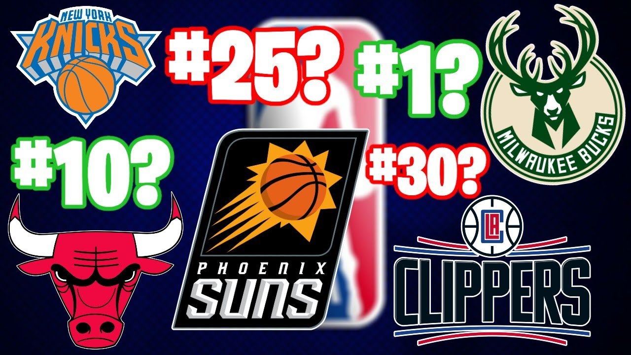 Ranking Every NBA Team Worst To Best YouTube