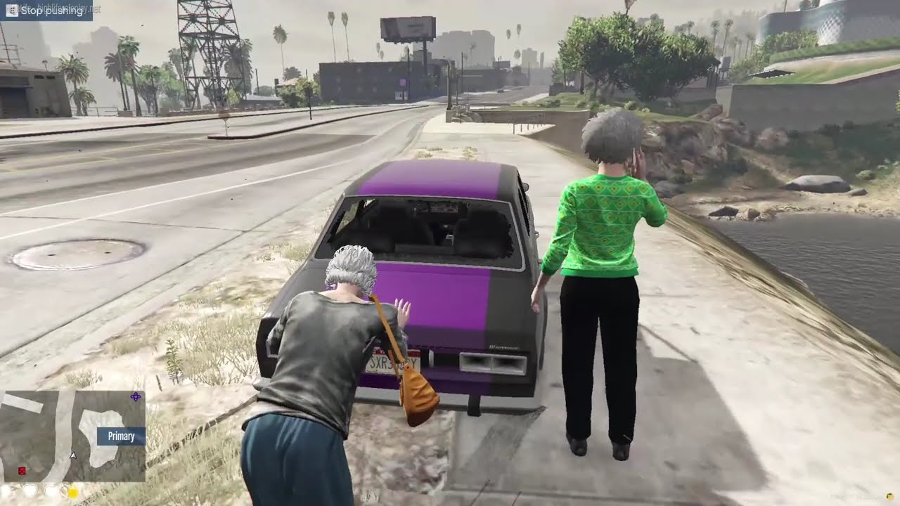 Granny POV - A day in the life of. #gta #gtarp #fivem #roleplay #fivemmontage