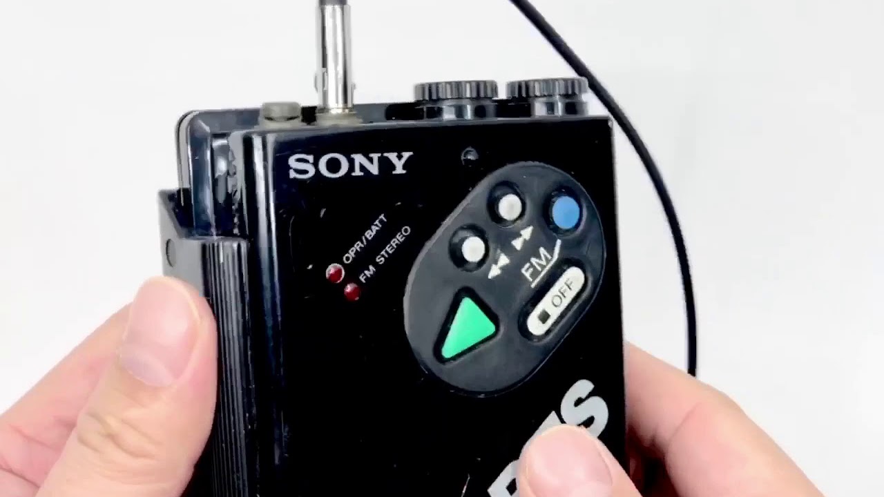 Sony Walkman WM-F5 - YouTube