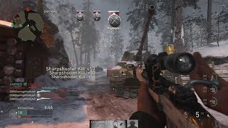SNIPER TEAMKILL WITH A TRIPLE COLLATERAL! | Call Of Duty WWII