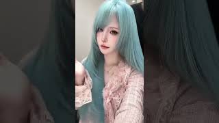 🩵 Pastel Blue Hair Color Transformation 💙✨ #BlueHair #PastelHair #Shorts 🩵 Pastel Blue Hair Color Transformation 💙✨ #BlueHair #PastelHair #Shorts