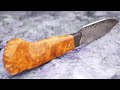 Forging a Bloom Steel Knife