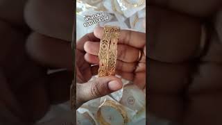 Budget friendly beautiful new bangle collections...Take screenshot and WhatsApp to book #hanualaya