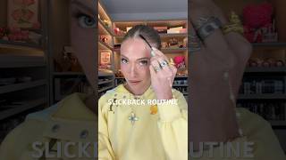 UNCUT *2 MINUTE* SLICKBACK BUN ROUTINE !!!! 💗⭐️🐠 #hairinspo #hairtutorial #slickback