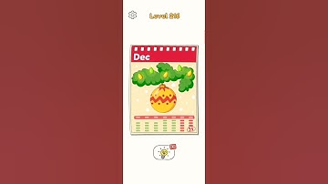DOP 4 Draw One Part level 216 Calendar