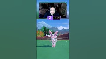 My Eevee evolved into Sylveon! #pokemonscarletandviolet #fypシ #pokemon