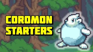 Looking at the Coromon Starters