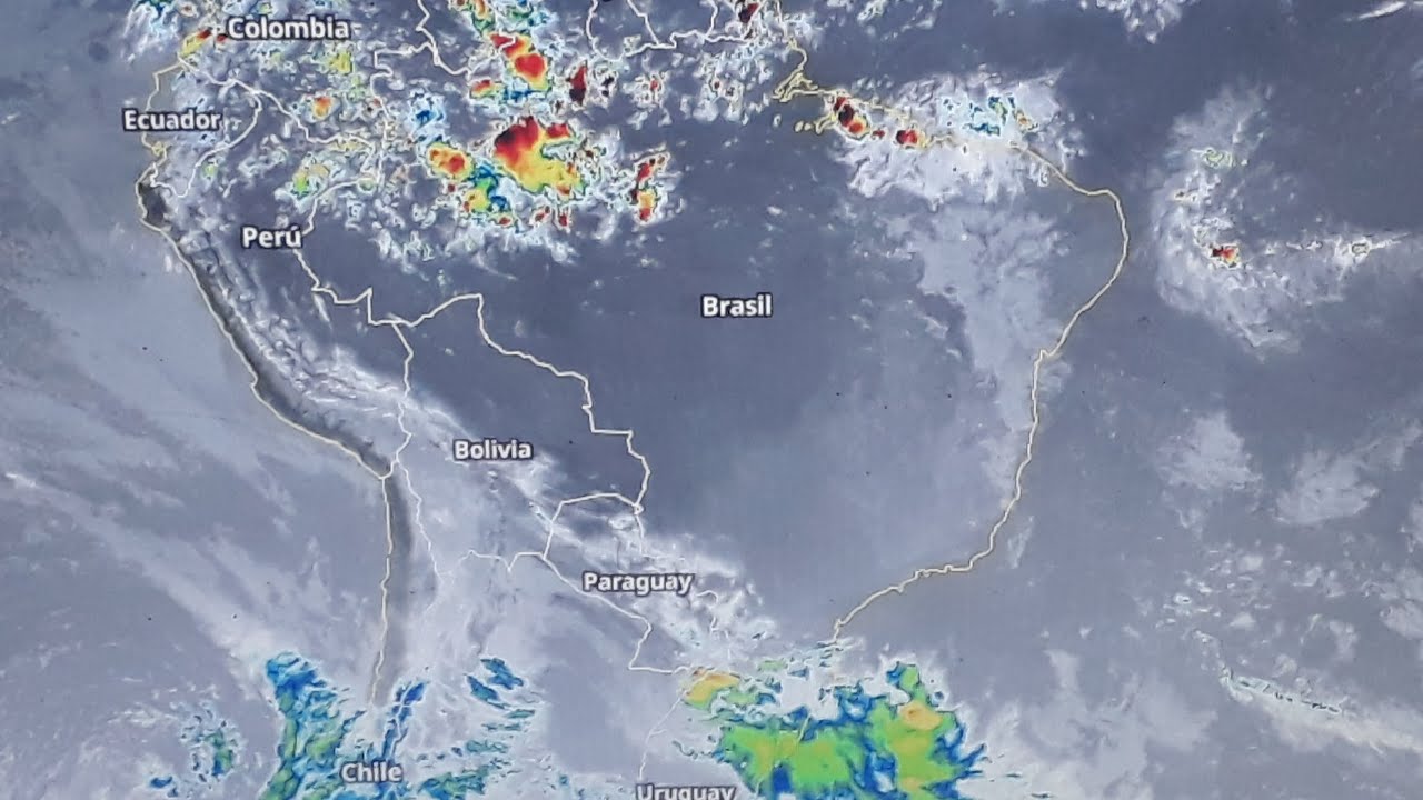 Previsão do tempo para o dia 22/06/2022 – chuvas intensas em parte do Nordeste e do Sul!