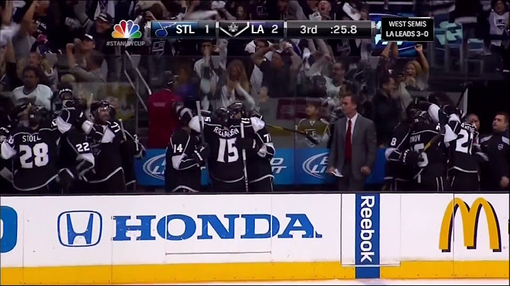 2012 Los Angeles Kings Playoff Goals