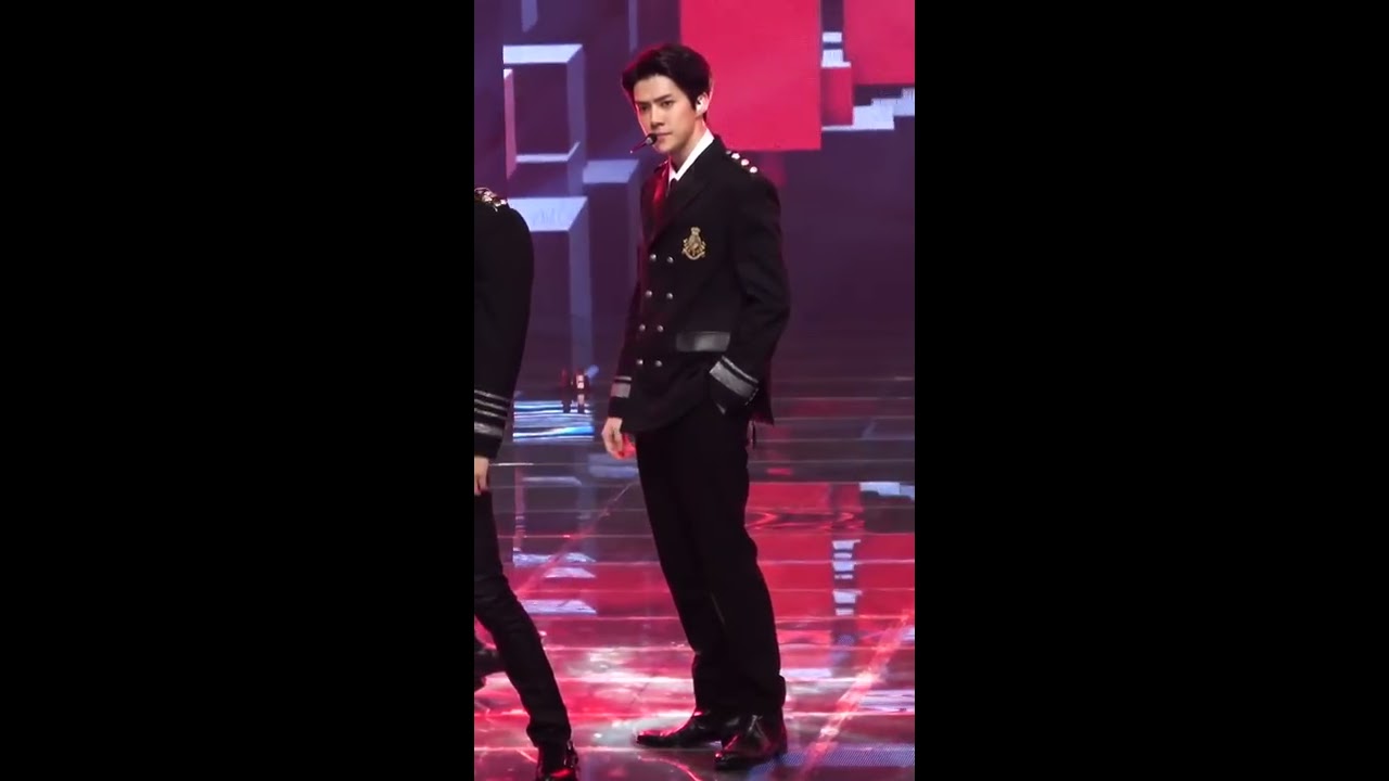 181116 뮤직뱅크 템포 세훈 세로캠 Tempo Exo Sehun Focus