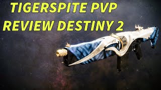 TIGERSPITE AUTO RIFLE REVIEW IN 2024!! Destiny 2 Tigerspite PVP Review