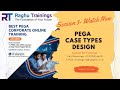 Pega Case Types | Pega Trainings | PEGA CSA | PEGA CSSA | Why Pega | Pega Tutorials for Beginners