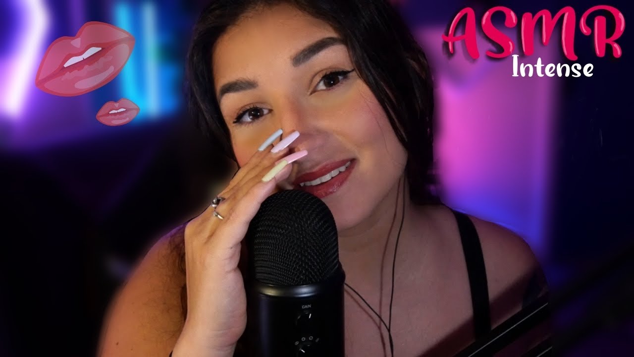 ASMR FRANÇAIS : BRUITS DE BOUCHE + VISUEL 😍