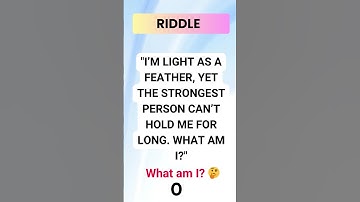 🔥 Can You Solve This Riddle? | Hard Riddle Challenge