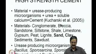 Mod-09 Lec-39 Microbial geotechnology and Ground Improvement