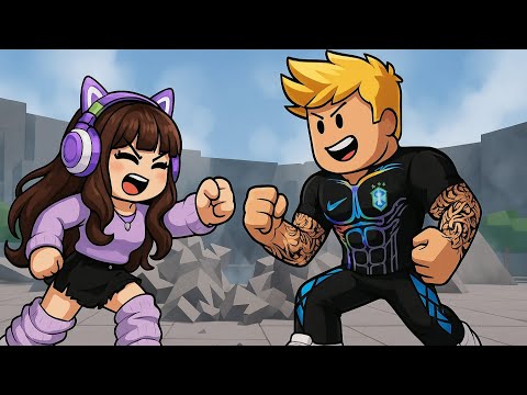 𑁍ܓ🥊˚₊ Roblox - EU E MEU NAMORADO JOGAMOS CAMPOS DE BATALHA DIFERENTE! 🤼‍♀️