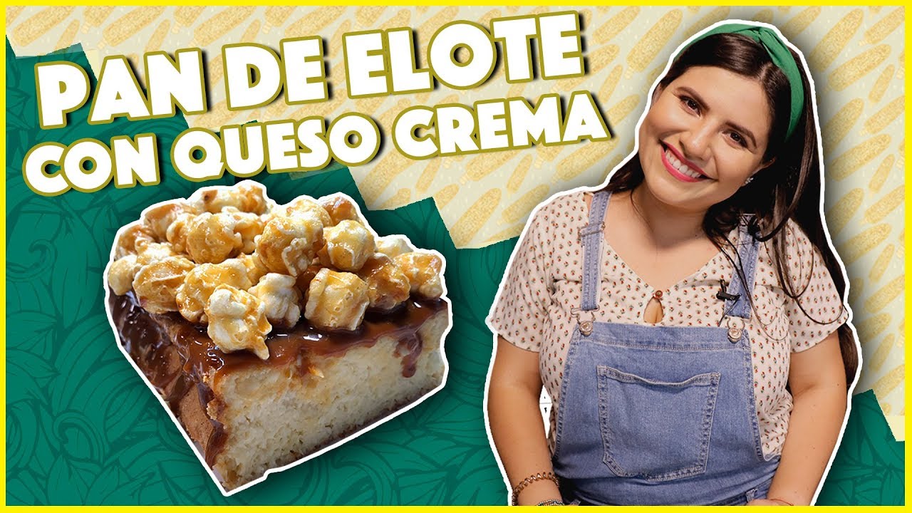Cómo hacer pan de elote con queso crema Cocina Delirante YouTube