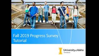 VandalStar - Fall 2019 Progress Survey Tutorial