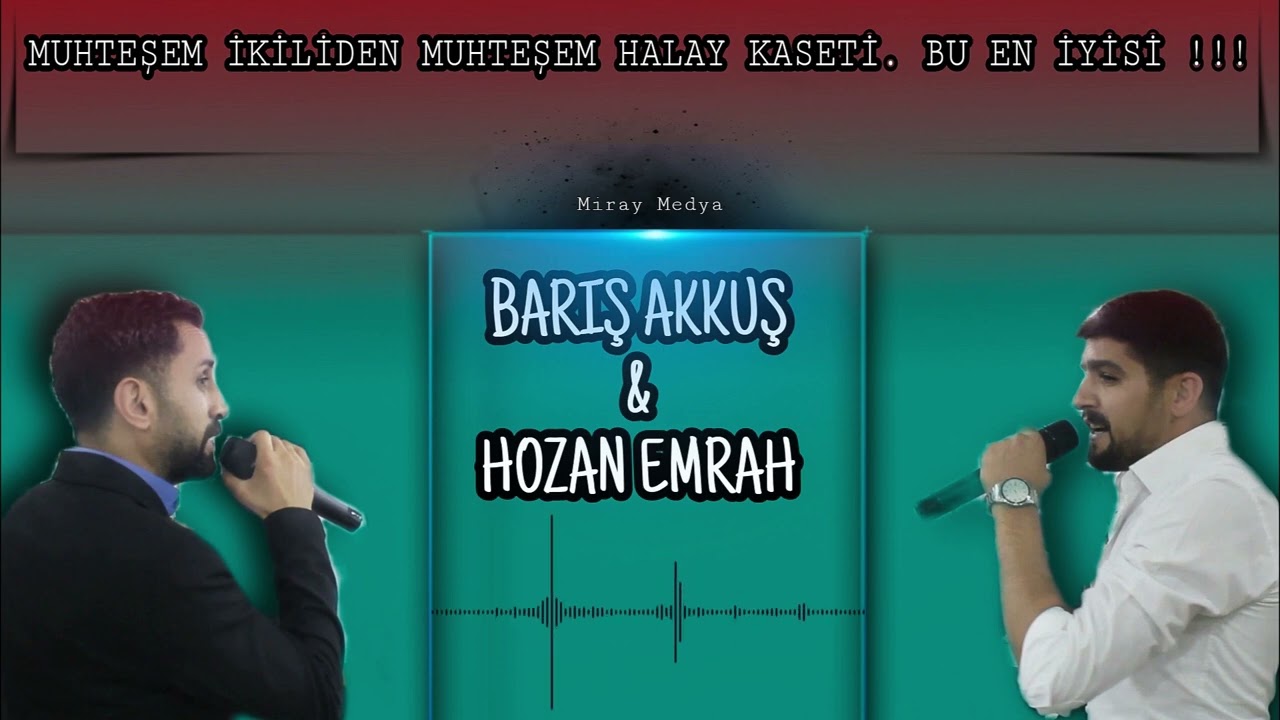 Barış Akkuş & Hozan Emrah 2023 uzun halay kaseti | MİRAY MEDYA
